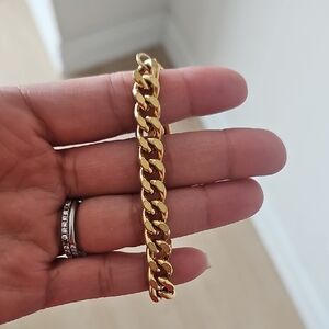 Gold Chain Bracelet